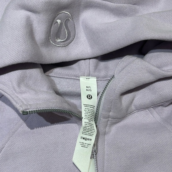 lululemon oversized scuba half zip hoodie - Picture 3 of 5